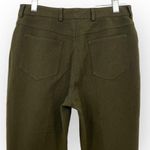 Rafaella  PETITES Straight Leg Pants Olive Green Size 4P Photo 4