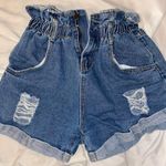 SheIn Denim Highwaisted Shorts Photo 1