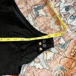 Affliction  Live Fast Women’s Bodysuit Size XS Sheer Mesh Low Cut Black Moto Photo 9