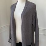 Velvet By Graham And Spencer NWT Mocha Fringe Long Cardigan M Photo 0