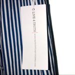 Live 4 Truth  blue white off shoulder boho dress‎ Medium Photo 4