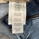 frame denim FRAME SZ 26 Cropped Boyfriend Jeans Le Beau Distressed Mid-Rise Stretch 5-Pocket Photo 8