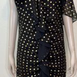 Sam Edelman Metallic Dot Cold Shoulder Dress NWT Photo 2