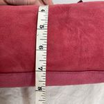 UGG ‎ Australia Barrel Bag Muff Shearling Leather Suede Red Purse Shoulder Y2K Photo 2