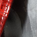 Bandolino  Red Croc Point Old Money Classic Timeless Pump Shoes Heels Size 8.5 M Photo 7