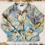 Nordstrom Vintage y2k Impulse Italy elegant button up lightweight jacket Photo 1