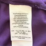 DKNY  Purple Velvet Burnout Sheath Dress Size 8 Whimsigoth Fairy Grunge Dark Fall Photo 5