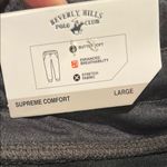 Beverly Hills Polo Club Black Capris Pants Size Large Photo 5