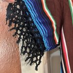 Judith March  Dress Women Large Rainbow Fringe Boho Coastal Cruise Resort Beach Photo 3