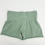 NVGTN Womens Seamless High Waisted Athletic Gym Workout Shorts Size S Sage Green Photo 4