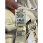 Lucky Brand  White Floral Print Cropped Lolita Capri Jeans 6/28 summer boho Photo 2