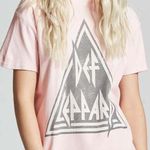 Recycled Karma Recycle Karma Def Leppard Petal “Pour Some Sugar On Me” Short Sleeve Tee Size M Photo 0