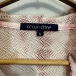 Ocean Drive Hooded Top Long Sleeves Tie Dye Relaxed Fit Coverup Size S Photo 2