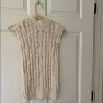 By Together Cable Knit Sleeveless Sweater - Cream Photo 4
