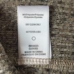 Anthropologie  Maeve Silver shiny metallic tank Open Back Tie medium Festival Photo 4