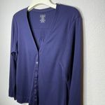 L.L. Bean Cotton‎ Cardigan Size L Photo 3