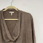 Joie  Brown Cowl Neck Cashmere Sweater Womens XS Pullover Casual Classic Cozy Photo 2