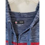 NFL  New England Patriots Football Oversized Full Zipper Hoodie Navy Blue Small Photo 5