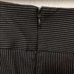 Apt. 9  The Torie Skirt Black Pen Stripe  Skirt Knee-Length Photo 4