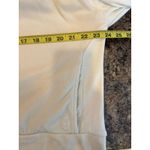 Sweaty Betty  White Pullover‎ Sweatshirt Cowl Neck Medium Pockets Photo 6