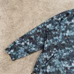 Tran3ctory Women’s Lightweight Full Zip Jacket Hooded Vented in Multicolor XXL Blue Photo 4