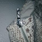 Carmen Marc Valvo 10 Snake Zip Sides One Piece Swim Suit in White Photo 6