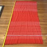 Old Navy  Orange and White oversized scarf Photo 2