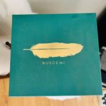 BUSCEMI Mid Sneaker, Women’s Italian Leather Hightop , Size 38 (Euro) Petrol NWT Green Photo 14