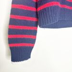 La Ligne Womens Mini Marin Sweater Striped Wool Cashmere Blend Red Blue Size M Size M Photo 5