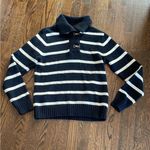 Lauren Ralph Lauren Toggle Neck Heavy Sweater Black Photo 0