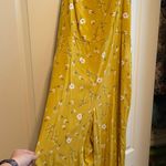Old Navy Yellow Floral Jumpsuit  Photo 0