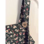 Plus Size 2X floral soft overalls pants Green Photo 1