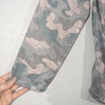 Jaclyn Intimates Gray Camouflage Flyaway Cardigan Size Large Photo 1