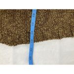 Free People  Chevron Sweater Tank‎ Size M Brown Knit Cotton Relaxed Slouchy Boho Photo 8