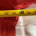 Bloomchic  burnt orange 18-20 plus slub cotton knee length vneck keyhole pockets Photo 6