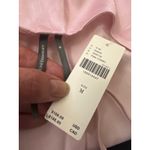 Anthropologie  NWT Short Sleeve Floral Satin Maxi Slip Dress Pink Combo Size M Photo 5