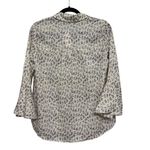 Anthropologie NWT  Sunday in Brooklyn Lavender Print Button Down - Size S Photo 2