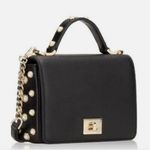 Kate Spade Maisie Serrano Place Pearl Purse Crossbody Black WKRU5673 Photo 0