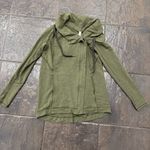 Lululemon  Forest/Olive Green Athletic Jacket Size 4 Photo 4