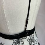 Victoria's Secret Vintage Victoria Secret Gold Lace Babydoll Floral Mini Sheer Slip Dress Sz M Photo 8