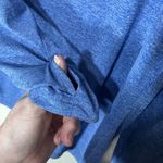 Mofiz Women's Blue Hoodie shirt Long Sleeve Top Yoga Lounge Comfort Sz S Photo 3