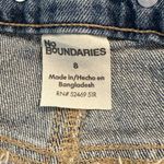 No Boundaries  Light Wash Low Rise Baggy Studded Jeans Size 8 Photo 6