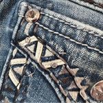 Miss Me Signature Straight Embellished Flap Pocket Jeans Photo 10