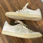 VEJA  White and Mint Green Sneakers size 7 Photo 2