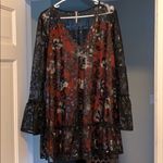 Free People  falling flowers frock mini dress Photo 2