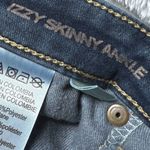 Michael Kors Izzy Skinny Ankle Blue Jeans Womens 8 Dark Wash Denim Designer Photo 4