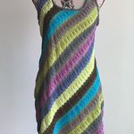 Muse pastel multicolored sleeveless dress Green Size M Photo 1