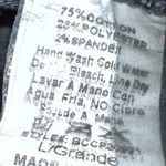 BANJUL  Black Flare Jeans with White pearl Accents Photo 7