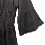 Soft Surroundings Soft Surroundings Whimsigoth Cardigan Top Black PL Photo 4