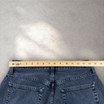 AGOLDE  Sanna Slice Jeans Cotton Gray Black Wash Balloon Barrel Leg Size 28 Photo 8